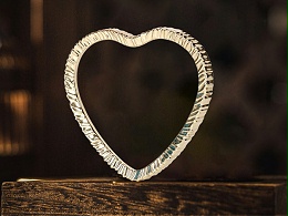 锌合金心形饰品定制